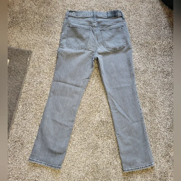 Madewell Vintage women size 27  skinny Jeans-grey - Picture 3 of 15